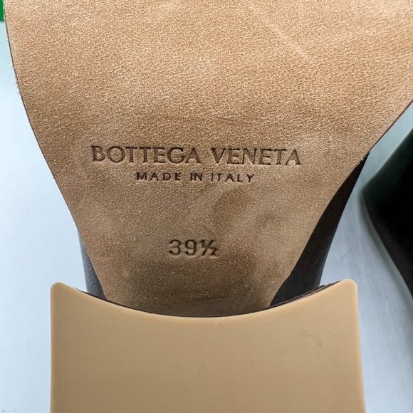 Bottega Veneta Platform Brown Leather Sandals Size 39.5 - Picture 8 of 9